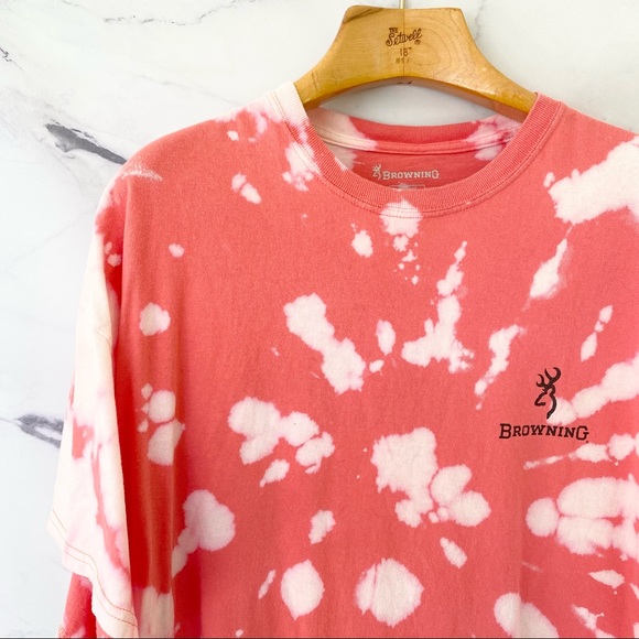 BROWNING Zebra Print Plus Size Custom Bleached Graphic Tee XXL - Picture 2 of 9